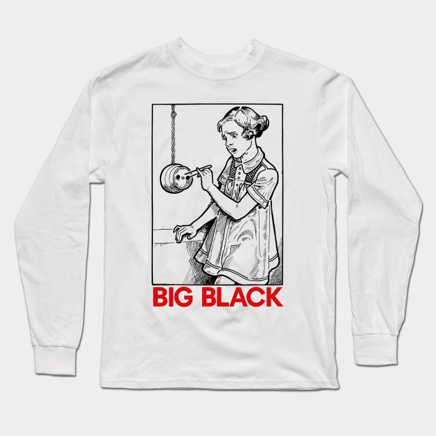 Big Black  ∆  Original Fan Artwork Long Sleeve T-Shirt by unknown_pleasures